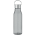RPET-pullo 600 ml VERNAL, läpinäkyvä-harmaa liikelahja logopainatuksella