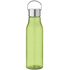 RPET-pullo 600 ml VERNAL, läpinäkyvä-kalkinvihreä liikelahja logopainatuksella