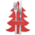 RPET ruokailuvälinetasku TREESGUARD, punainen lisäkuva 2