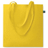 Reilun kaupan ostoskassi140gr/m² OSOLE COLOUR, keltainen liikelahja logopainatuksella