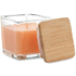 Ruutuinen tuoksukynttilä 50gr PILA, oranssi lisäkuva 2