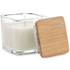 Ruutuinen tuoksukynttilä 50gr PILA, valkoinen lisäkuva 1