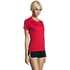 SPORTY Naisten T paita 140g SPORTY WOMEN, punainen lisäkuva 1