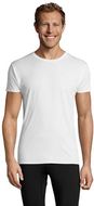 SPRINT UNI T paita 130g SPRINT, valkoinen liikelahja logopainatuksella
