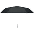Sateenvarjo kokoontaitettava MINIBRELLA, musta liikelahja logopainatuksella