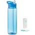 Tritan Renew -pullo 650 ml BAY, läpinäkyvä-sininen liikelahja logopainatuksella