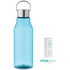 Tritan Renew -pullo 800 ml SOUND, läpinäkyvä-sininen liikelahja logopainatuksella