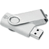 USB 16G kierrätetty ABS        MO2080-06 TECHMATE RABS, valkoinen lisäkuva 2