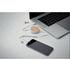 Ulosvedettävä USB-latauskaapeli TOGOBAM, valkoinen lisäkuva 3