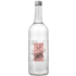 Glass bottle with 750 ml spring water, läpinäkyvä liikelahja logopainatuksella