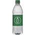 Spring water 500 ml with screw cap, läpinäkyvä, vihreä liikelahja logopainatuksella
