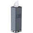 Tissue box tower, valkoinen liikelahja logopainatuksella