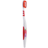 Toothbrush, valkoinen, punainen liikelahja logopainatuksella