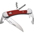 Monikäyttöinen Laguiole-veitsi, punainen G10-kädensija liikelahja logopainatuksella