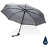 20.5" Impact AWARE RPET190T pongee sateenvarjo, harmaa liikelahja logopainatuksella