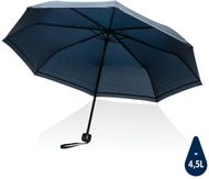 20.5" Impact AWARE RPET190T pongee sateenvarjo, tummansininen liikelahja logopainatuksella