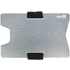 Alumiininen RFID anti-skimming minimalistinen lompakko, hopea, musta lisäkuva 3