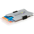 Alumiininen RFID anti-skimming minimalistinen lompakko, hopea, musta lisäkuva 5