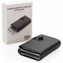 Alumiininen RFID-korttitasku ja PU-lompakko, musta lisäkuva 9
