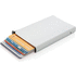 Alumiininen RFID-standardikorttitasku, hopea liikelahja logopainatuksella