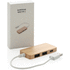 Bambuinen USB tyypin C hub, ruskea lisäkuva 5