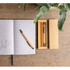 Bambuinen moderni kynäsetti, ruskea lisäkuva 5