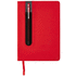 Basic kovakantinen PU A5 muistikirja osoitinkynällä, punainen lisäkuva 3