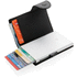 C-Secure RFID -korttikotelo & -lompakko, hopea, musta lisäkuva 1