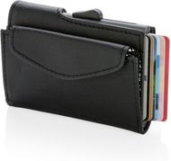 C-Secure RFID -korttikotelo & -lompakko, musta liikelahja logopainatuksella