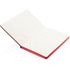 Deluxe kovakantinen A5 muistikirja värillisellä kyljellä, musta, punainen lisäkuva 3