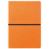 Deluxe pehmeäkantinen A5 muistikirja, oranssi lisäkuva 5