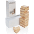 Deluxe sortuva torni puupalikka pinoamispeli, valkoinen lisäkuva 8