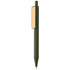 GRS RABS kynä bambuklipillä, vihreä liikelahja logopainatuksella