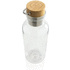 GRS RPET pullo bambukorkilla ja kahvalla, läpinäkyvä lisäkuva 4