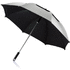 Hurricane-sateenvarjo myrskysäähän, harmaa liikelahja logopainatuksella
