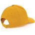 Impact 5-paneelinen lippalakki kierrätetystä puuvillasta, keltainen lisäkuva 5