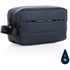Impact AWARE RPET laukku kylpytuoteille, tummansininen liikelahja logopainatuksella