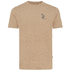 Iqoniq Manuel värjäämätön t-paita kierrätetystä puuvillasta, ruskea lisäkuva 4