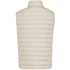 Iqoniq Meru miesten liivi kierrätetystä polyesteristä, beige lisäkuva 2