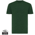 Iqoniq Sierra kevyt T-paita kierrätyspuuvillasta, metsä-vihreä liikelahja logopainatuksella