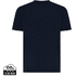 Iqoniq Sierra kevyt T-paita kierrätyspuuvillasta, tummansininen liikelahja logopainatuksella
