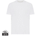 Iqoniq Sierra kevyt T-paita kierrätyspuuvillasta, valkoinen liikelahja logopainatuksella