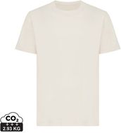 Iqoniq Sierra kevyt T-paita kierrätyspuuvillasta, luonnollinen liikelahja logopainatuksella