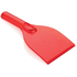 Jääskrapa, punainen liikelahja logopainatuksella