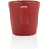 Keraaminen moderni kahvimuki, punainen lisäkuva 3