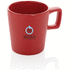 Keraaminen moderni kahvimuki, punainen lisäkuva 4