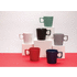 Keraaminen moderni kahvimuki, punainen lisäkuva 6