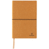 Kierrätetty nahkainen A5-muistikirja, ruskea lisäkuva 4