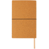 Kierrätetty nahkainen A5-muistikirja, ruskea lisäkuva 5