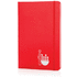 Klassinen kovakantinen muistikirja A5, punainen lisäkuva 6